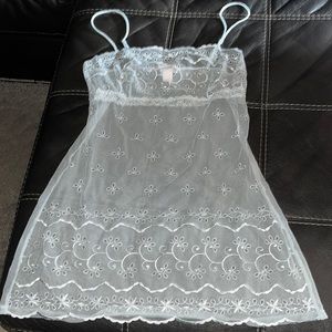 Gorgeous like new vintage victorias secret dress/babydoll